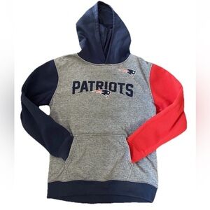🆕 New England Patriots Hoodie Sweatshirt NFL Team Apparel Unisex Youth 18/20